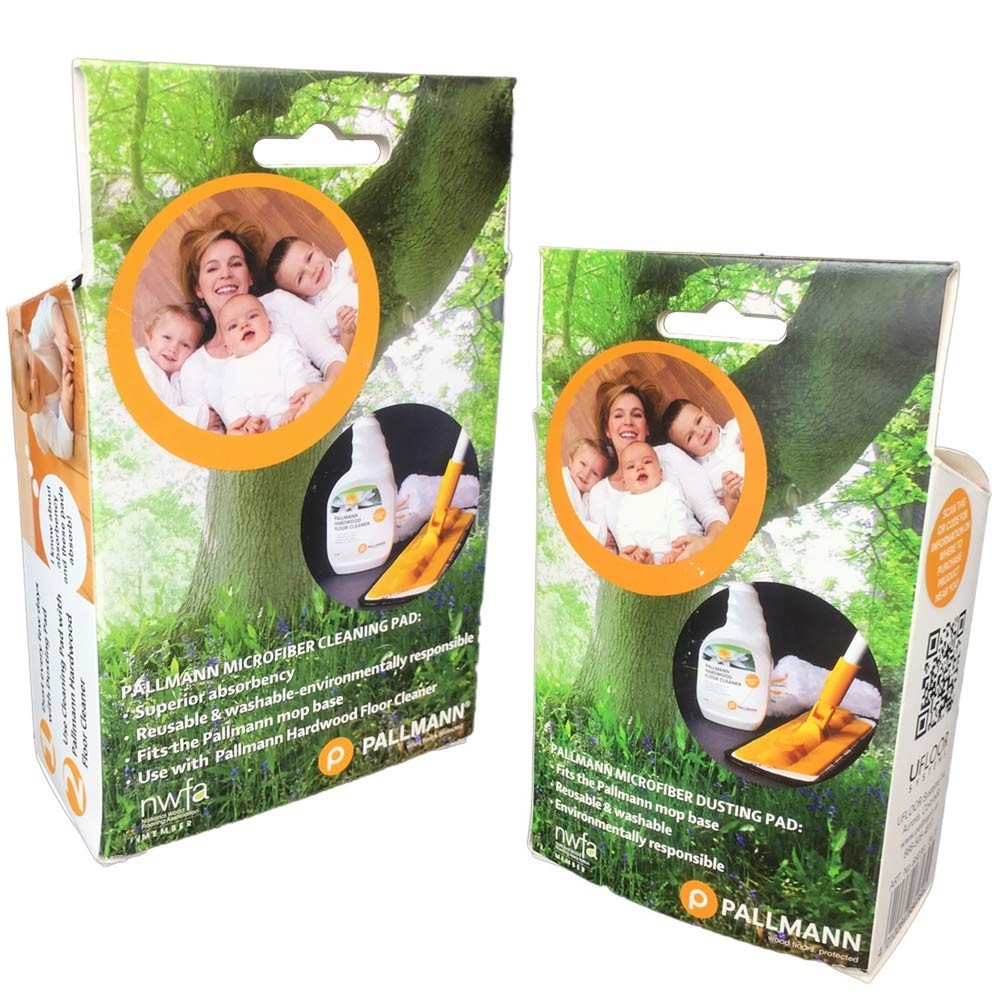 Pallmann New Microfiber Cleaning and Microfiber Dusting Replacement Pads. (Va...