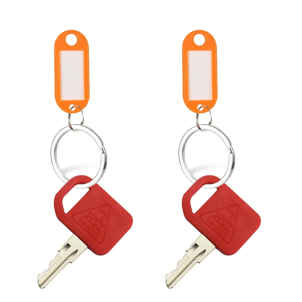 2-Pack AT195302 Ignition Keys for John Deere Heavy Equipment Loader Backhoe