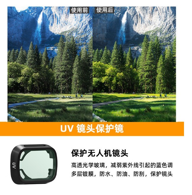 For DJI MINI 3PRO Filter UV Protector CPL Polarizer ND Dimmer MINI3 Accessories