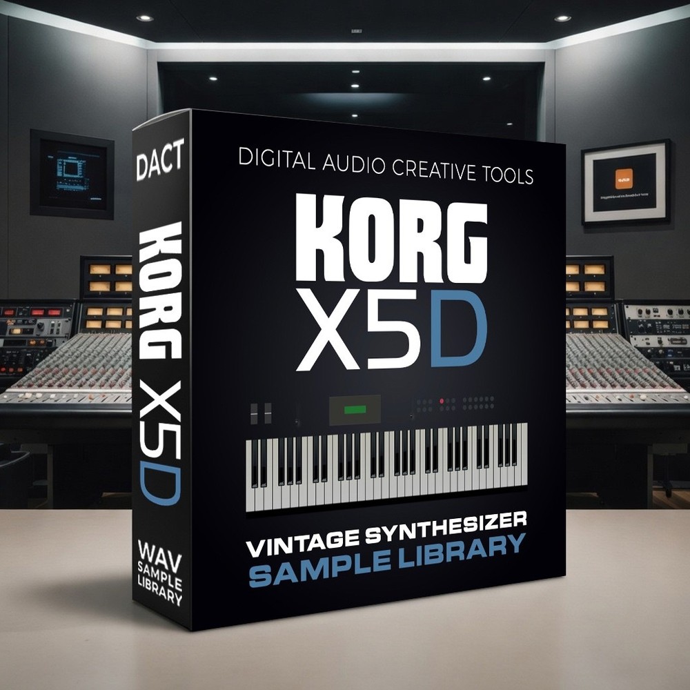 Korg X5D Synthesizer Sample Library