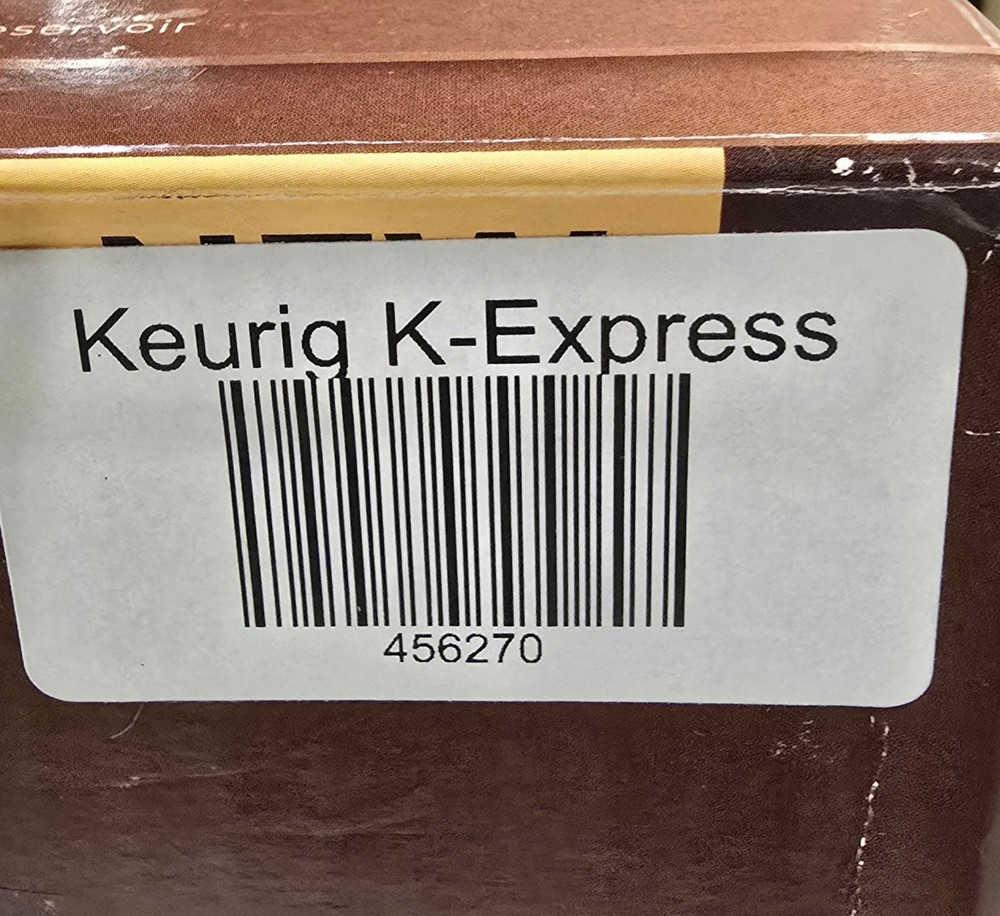 Keurig K-Express Essentials Single Serve K-Cup Pod Coffee Maker - Black