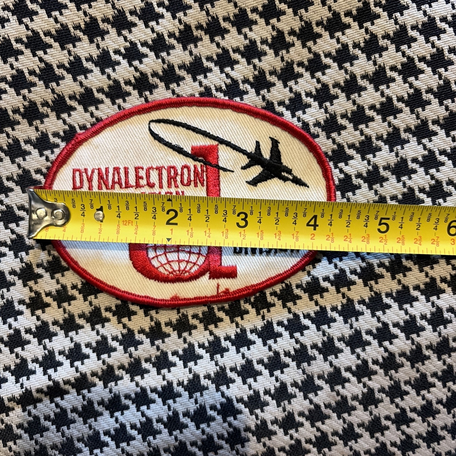 VTG DynCrop/Dynalectron Corporation Aerospace Operations Patch Sew On Airplane