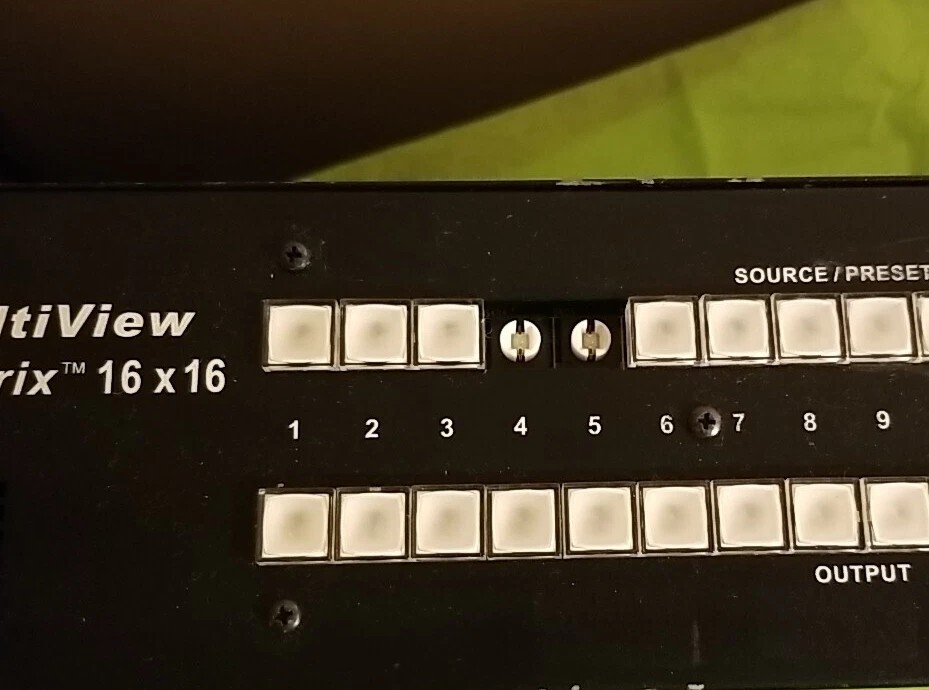 Magenta Multiview Matrix 16 X 16 Cross Point Switch/Distribution Amplifier
