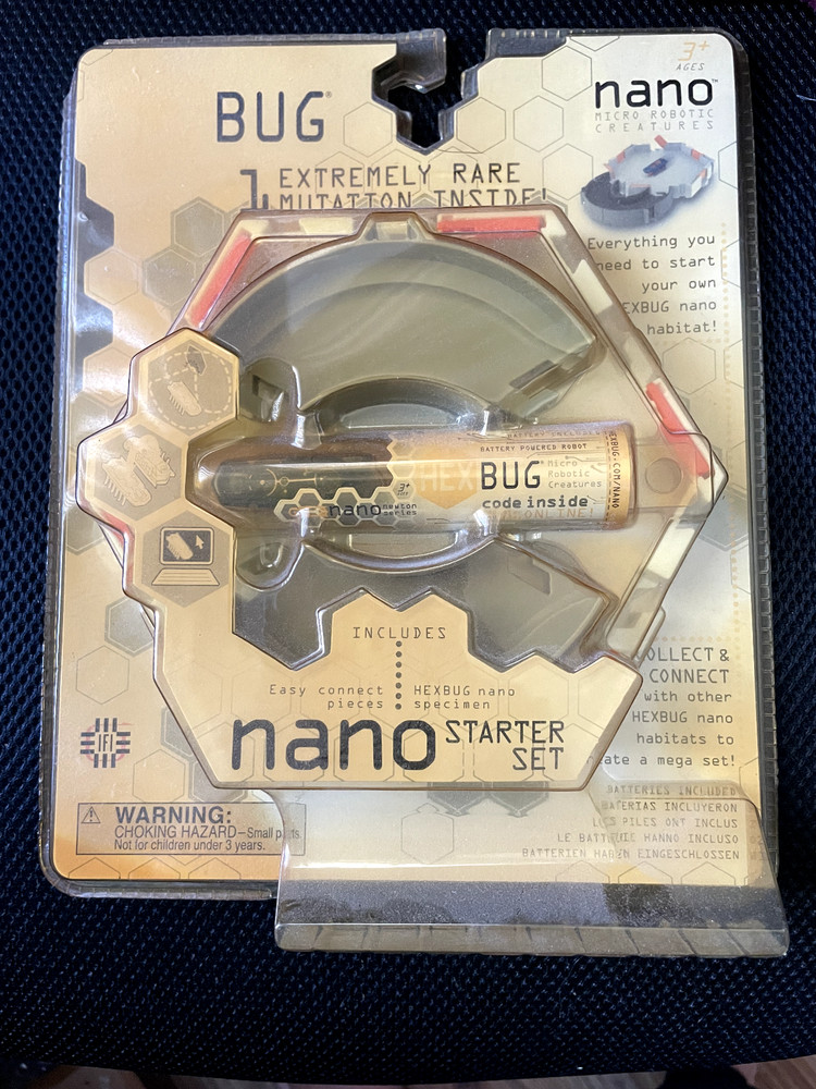 Hexbug Nano Starter Set Extremely Rare Mutation 2010 Sealed