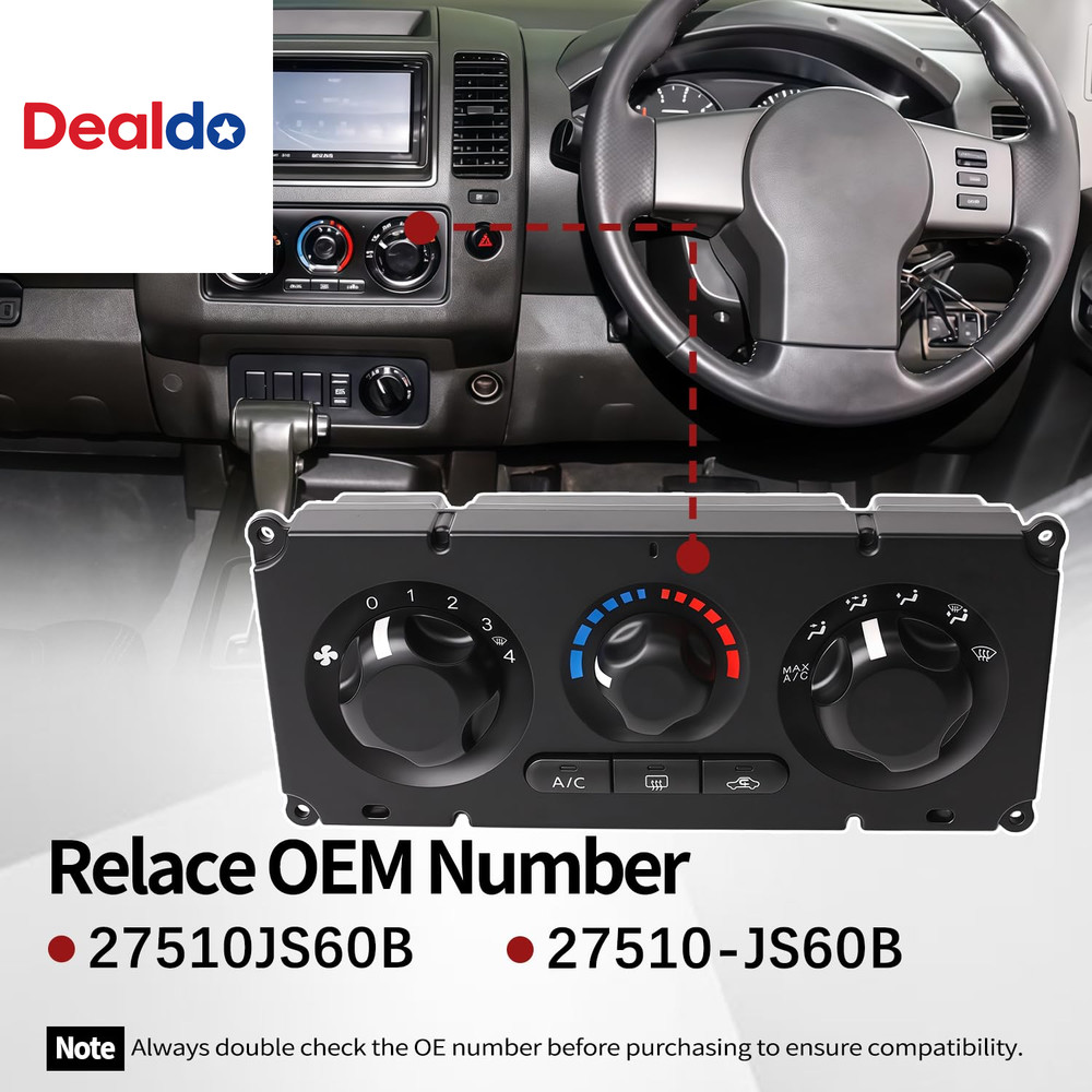HVAC Control Module Climate Control Module Compatible with Nissan Frontier D40 2