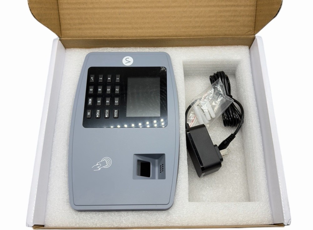 BN6000 Biometric Time Clock System for Small Business Cloud-Based Timecards