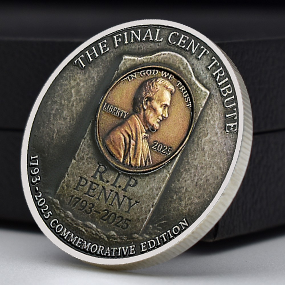 2025 The Last Penny Tribute Coin | Final Issue Philadelphia Medal (NOT 3D)