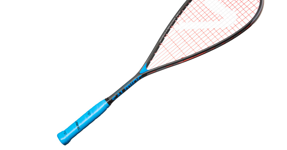 SALMING SQUASH RACKET CANNONE FEATHER (Black/Blue)