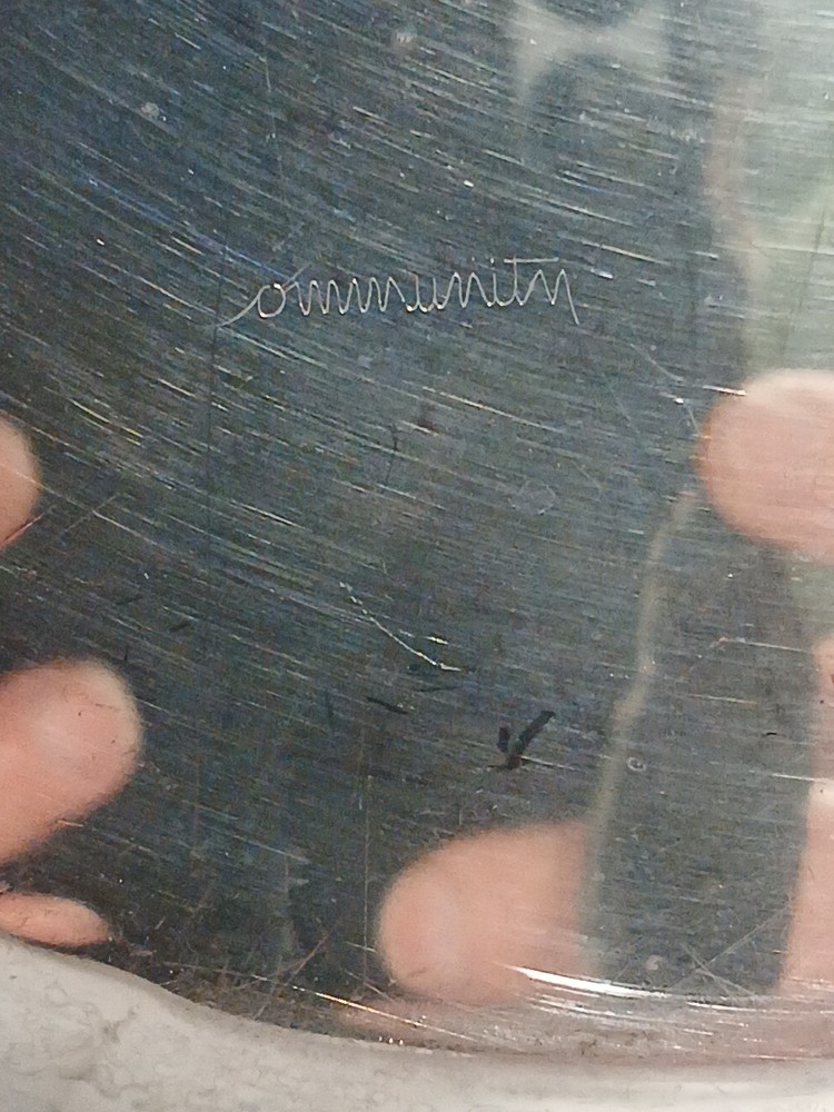 Vintage Community Silverplate 9" Oval Candy/Serving Dish