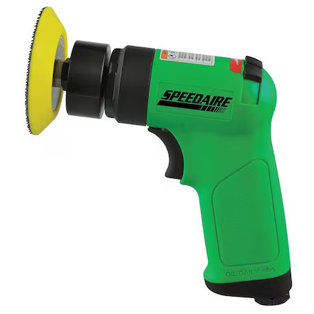 Speedaire 10D237 Airorbitalsander, 3"Discdia, Pistolgrip
