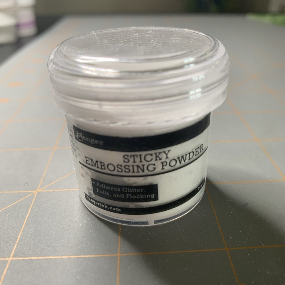 Embossing Powder 1oz Sticky