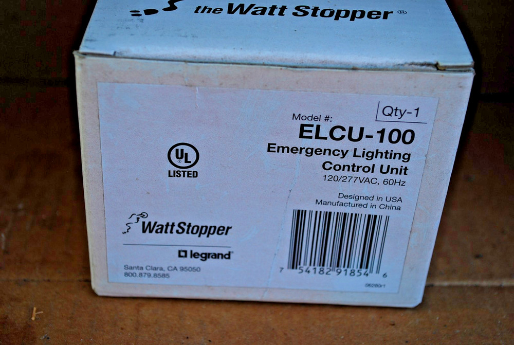 WattStopper ELCU-100 Emergency Lighting Control Unit.