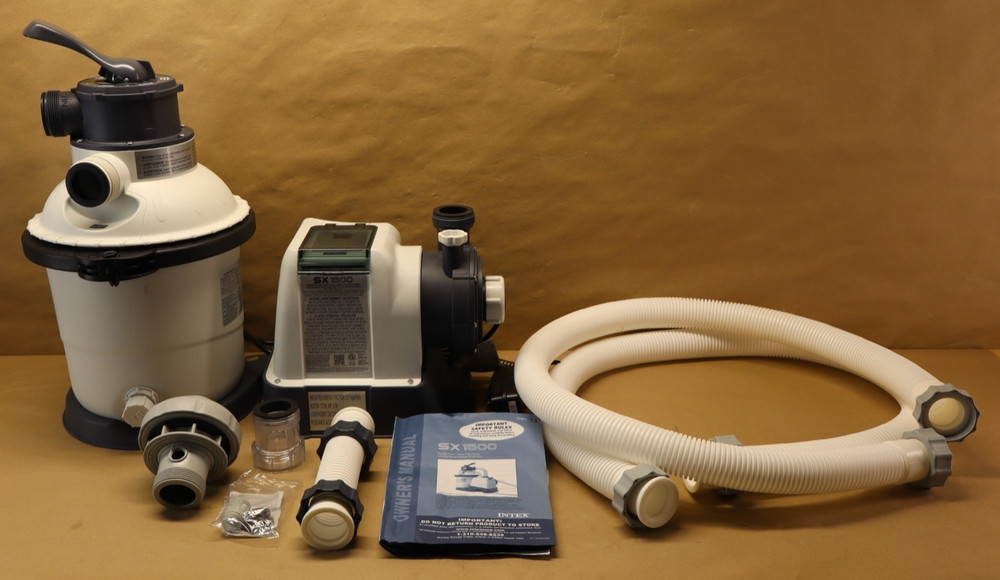 INTEX Krystal Clear 1200 gph Sand Filter Pool Pump