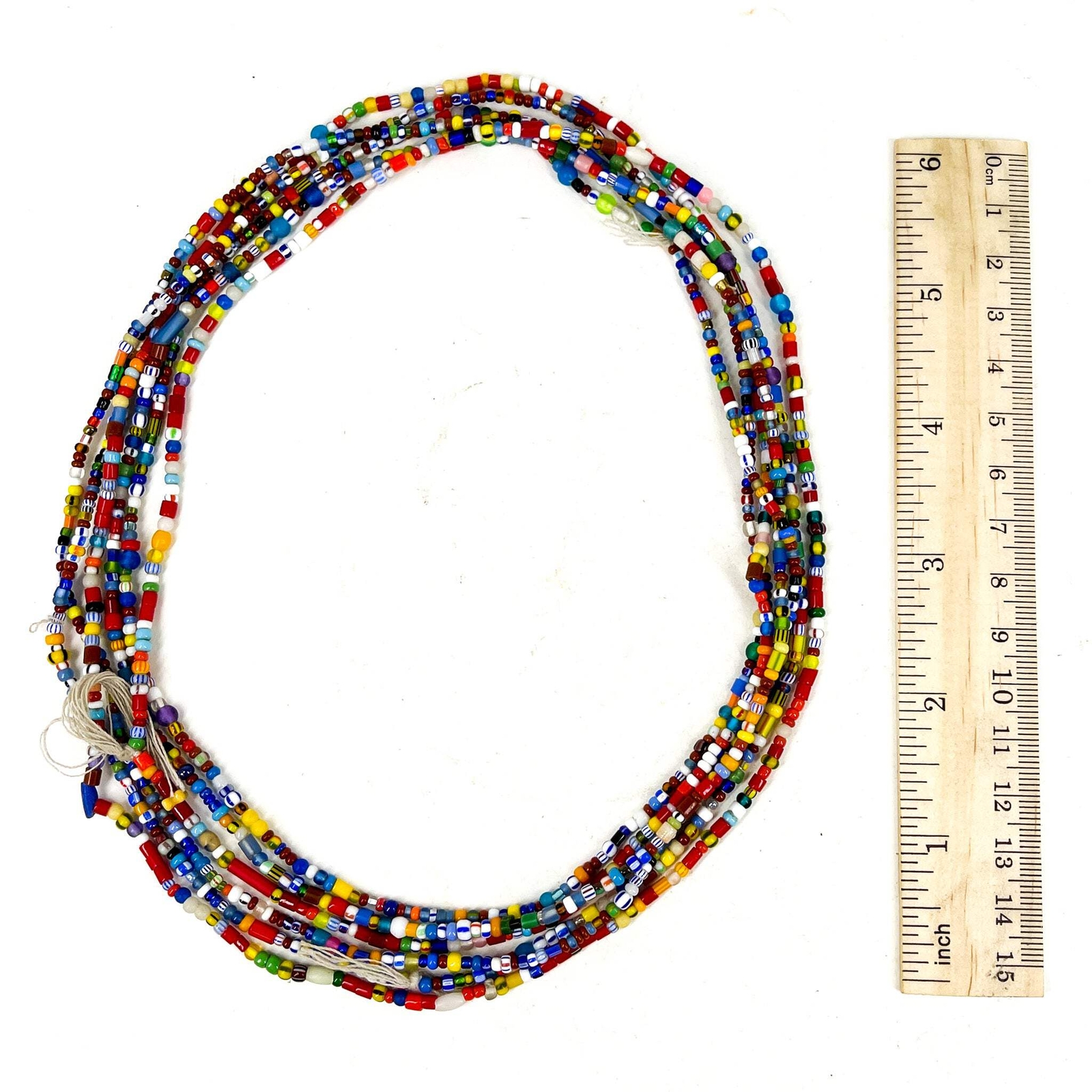 3 Strands Waist Beads Trade Beads Africa 34 Inch