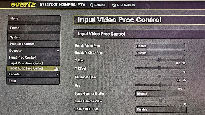 Evertz 5782ITXE-H264P60-IPTV IPTV Encoder Decoder Platform +3RU for 570FR