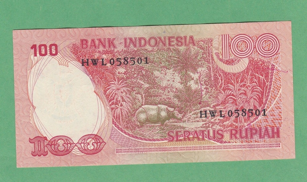 Indonesia 100 Rupiah Note P-116 UNCIRCULATED
