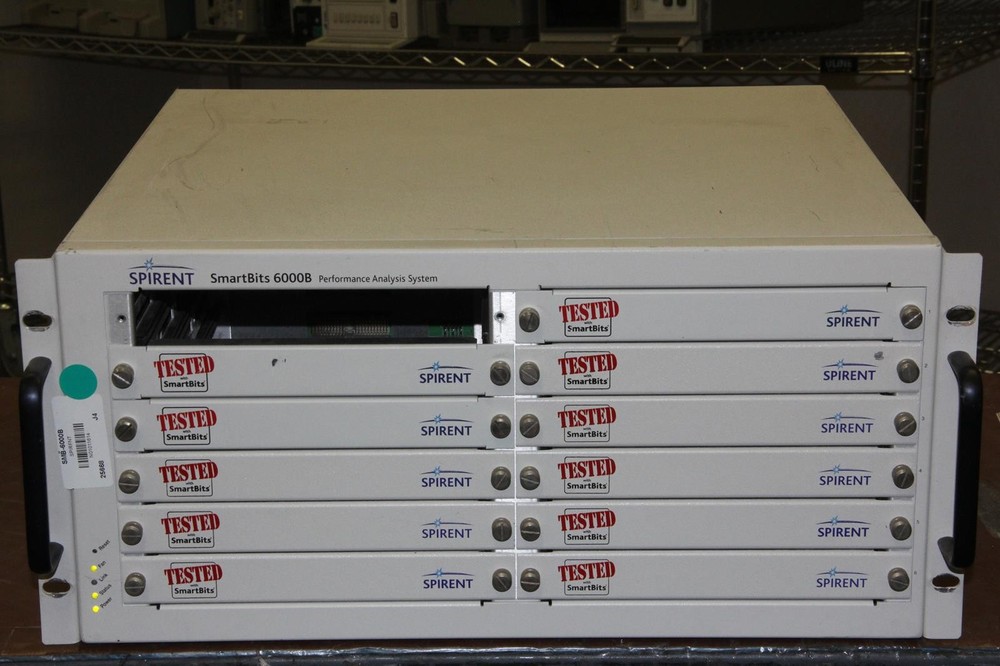 SPIRENT SMB-6000B SmartBits 6000B 12-Slot Performance Analysis System
