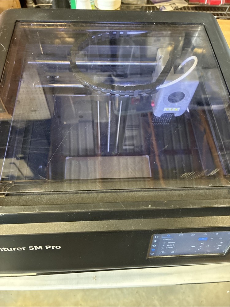 flashforge adventurer 5m pro 3d printer only Has 285 Hours On It!!!