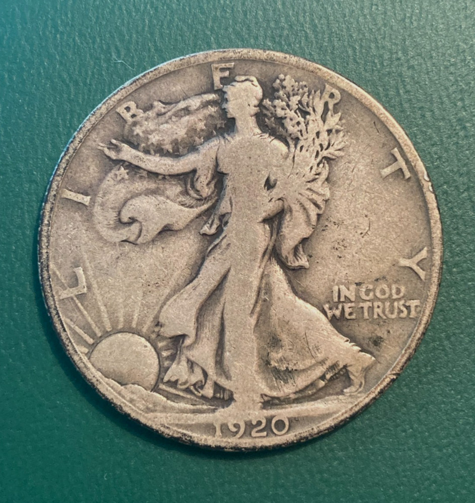 1920-D Walking Liberty Half Dollar