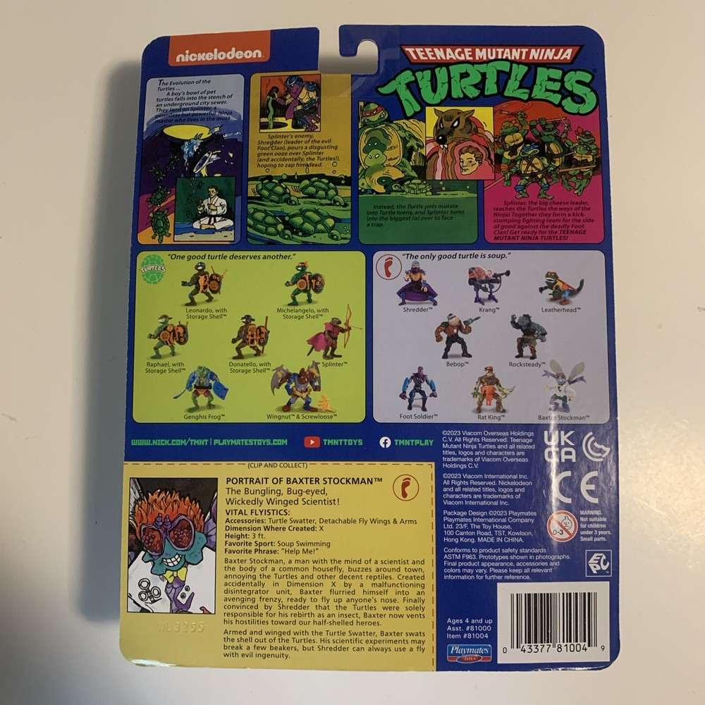 TMNT Baxter Stockman Classic Figure