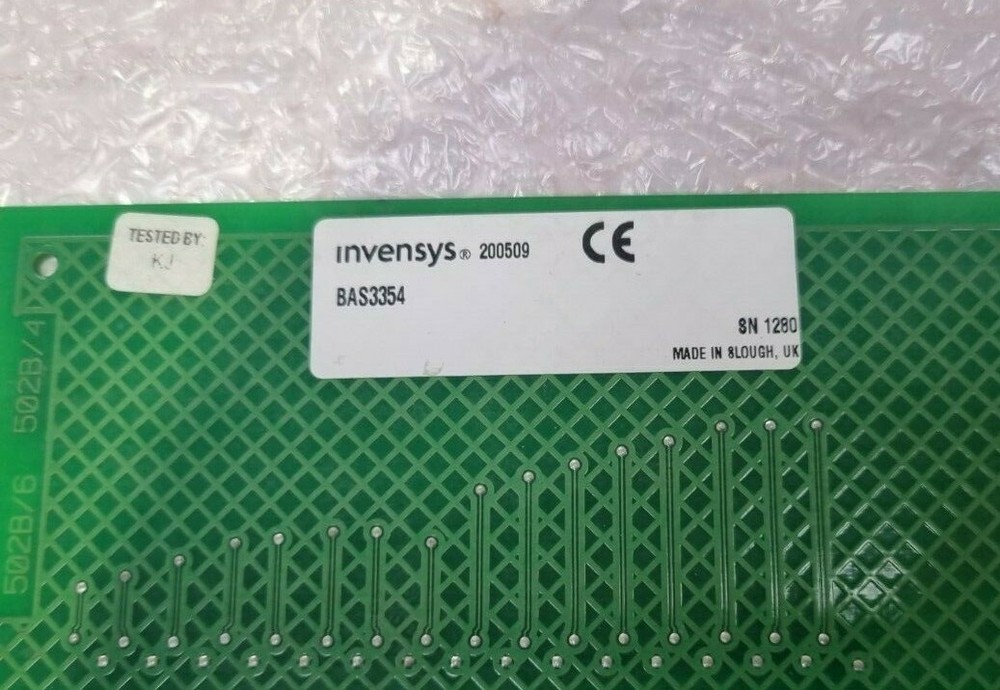 INVENSYS BAS3354 DIGITAL INPUT CARD (R2S6.4B2)