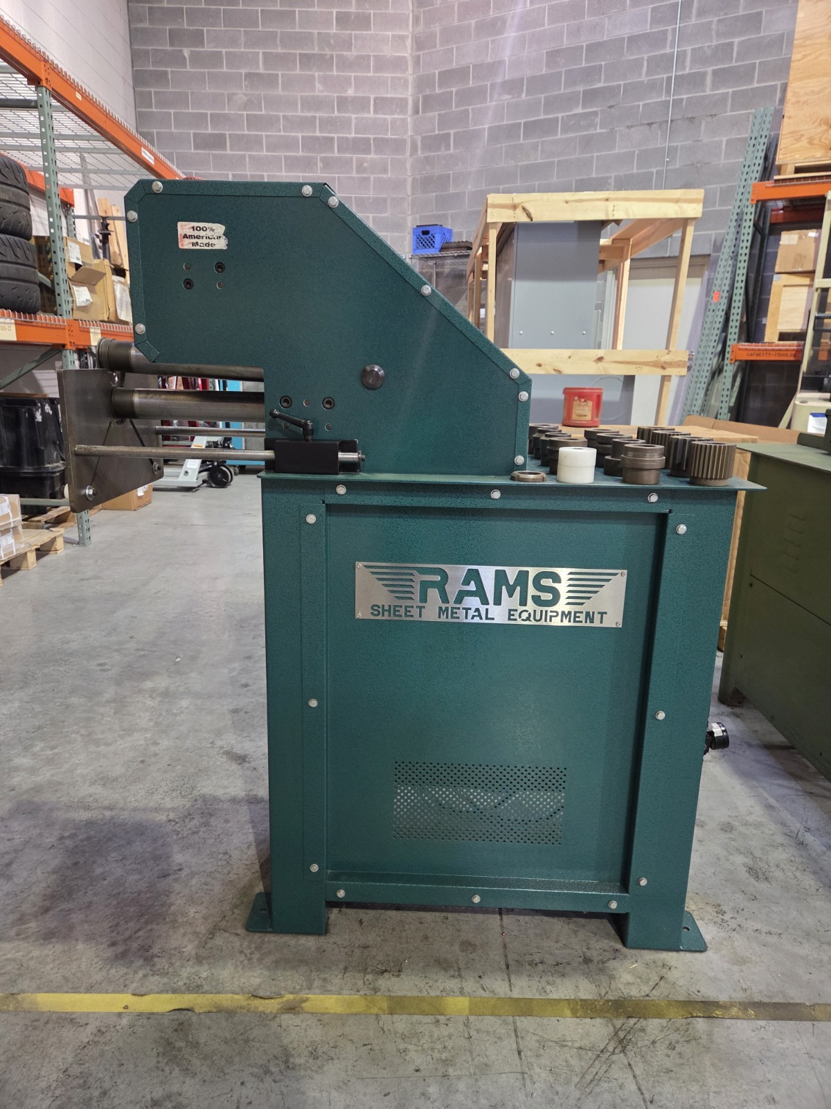 RAMS 2019 14ga Power Rotary Machine 
