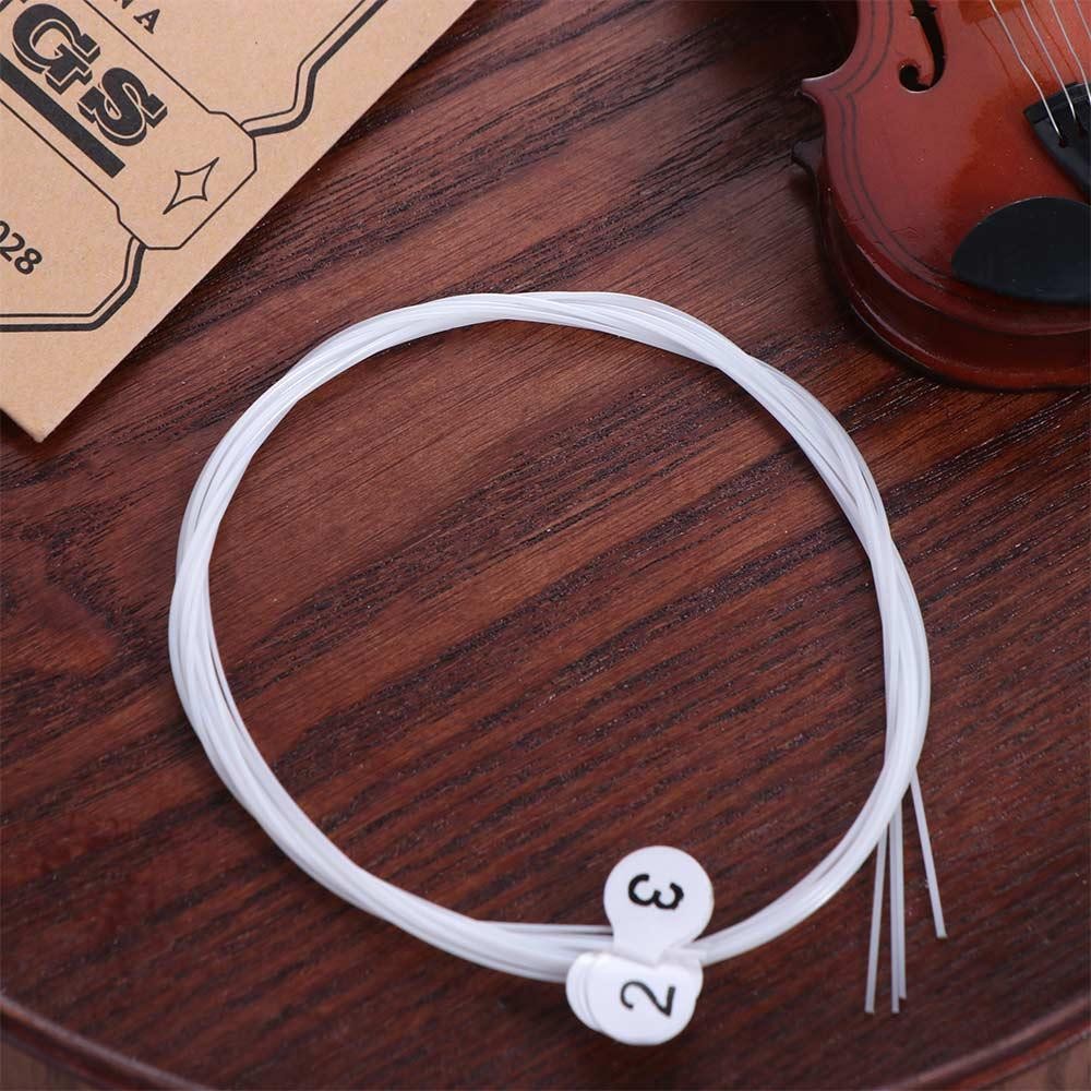 4pcs Nylon Ukulele String Replacement Part for 21 23 26 inch Stringed Instrument