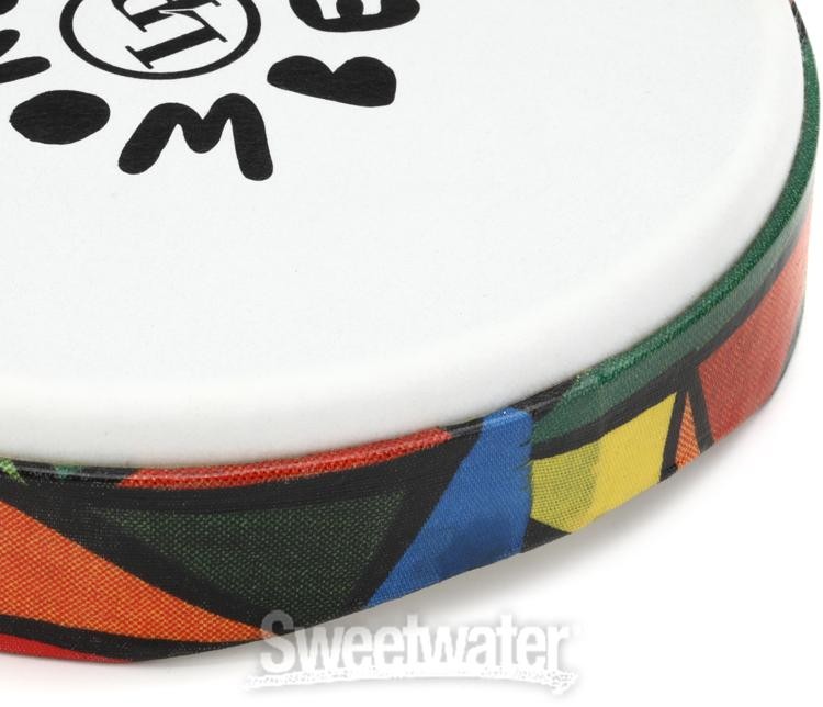 Latin Percussion World Beat Frame Drum - 8 inches, Multicolor