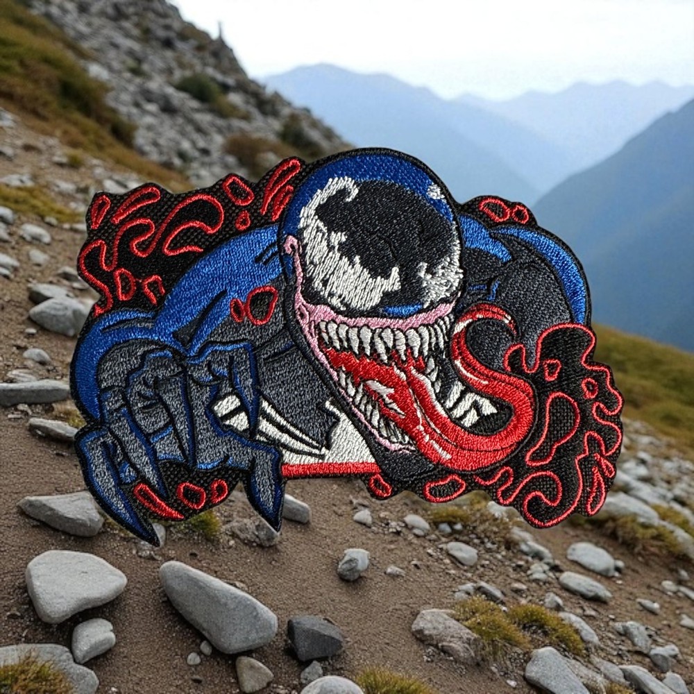 Venom Embroidery Patch 3.53" X 5.02"