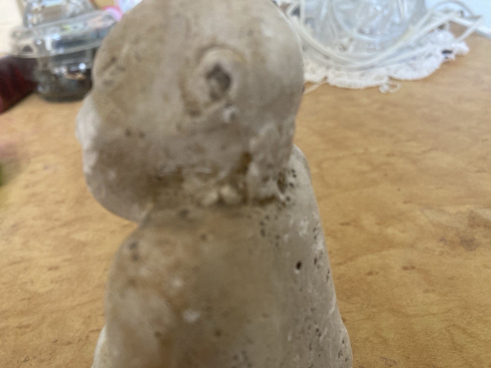 Ntadi superb stone figure statue