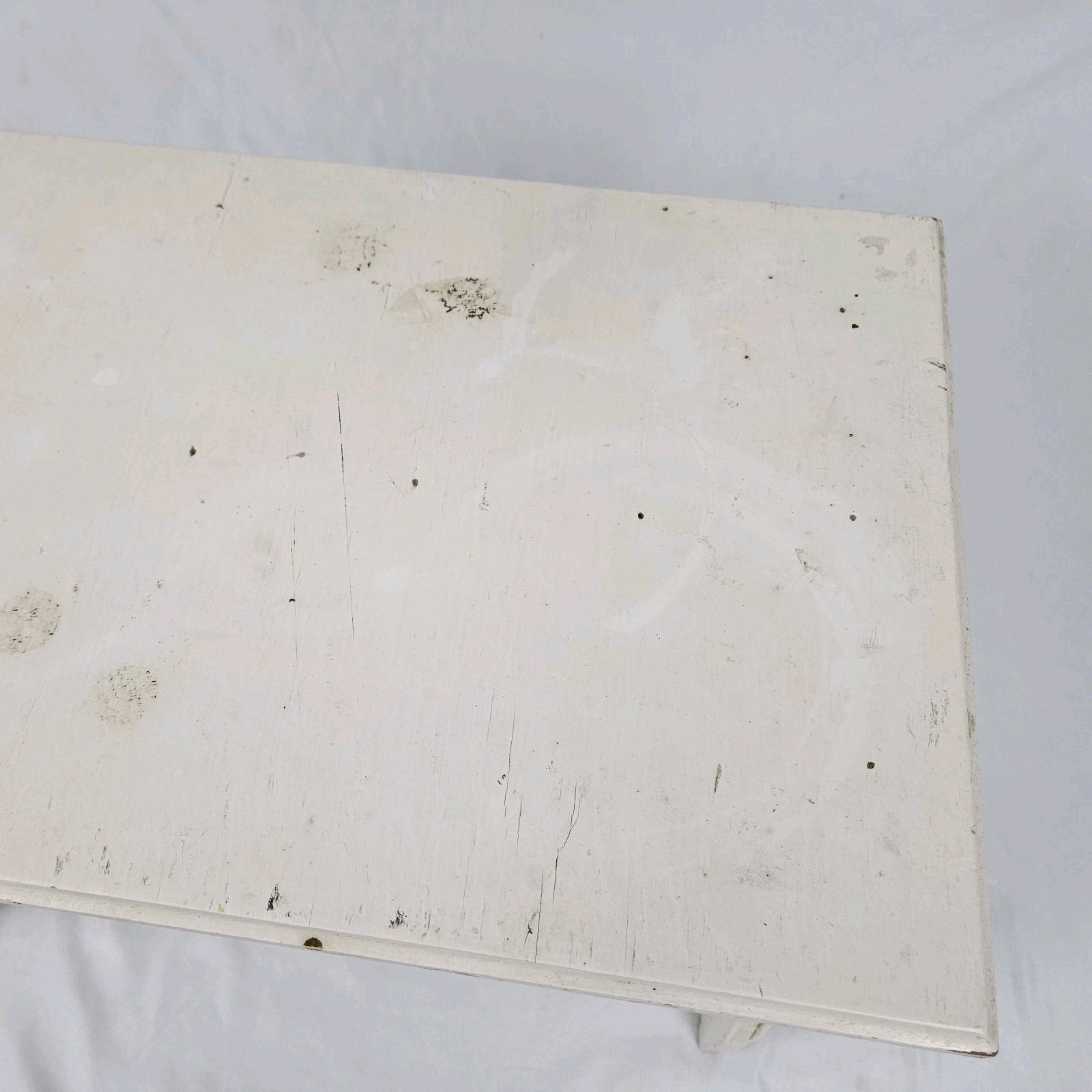 Farmhouse Milking Step Stool Footstool Plant Stand Primitive Painted Wood Vtg