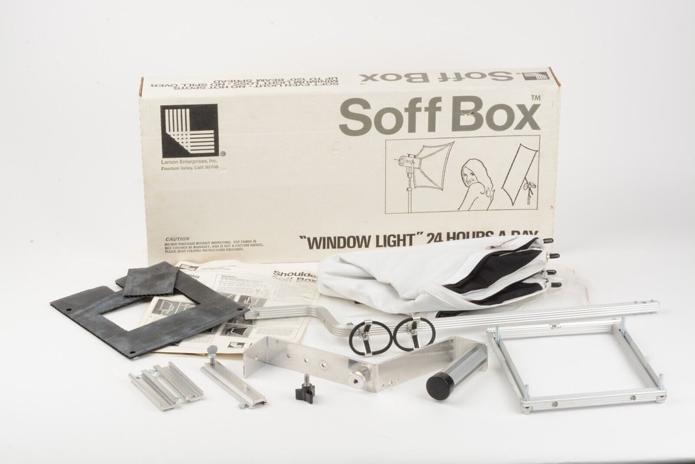 Larson SOFF Box "Window Light" SSOFB 17" Square, Complete w/ Bracket+Clamp