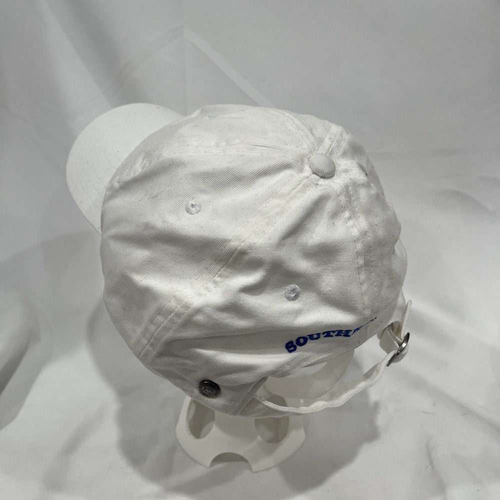 Southern Tide White Skipjack Hat Cap One Size Adjustable Strap