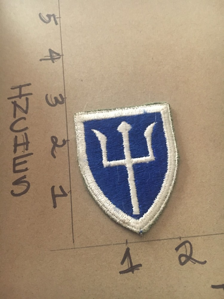 WW2 to Korea era US Army 97th Infantry Division c/e no glow Patch 5/14/25