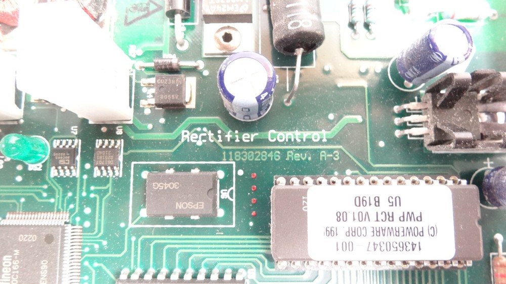 Exide Electronics 118302846 Rev. A-3 Rectifier Control
