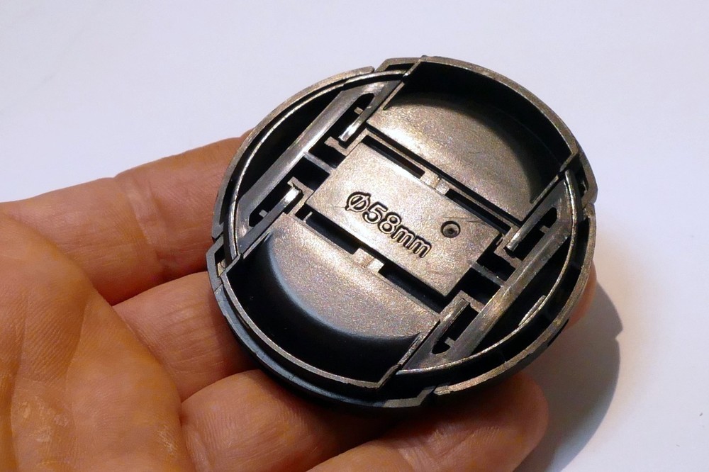 58mm Snap on type Front Lens Cap