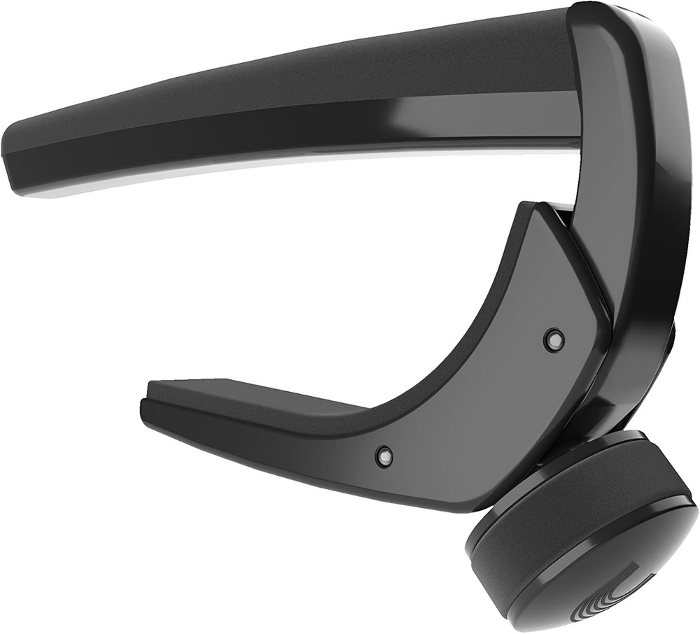 Guitar Capo Adjustable Silver Rubber For Acoustic Electric Classical 12-String