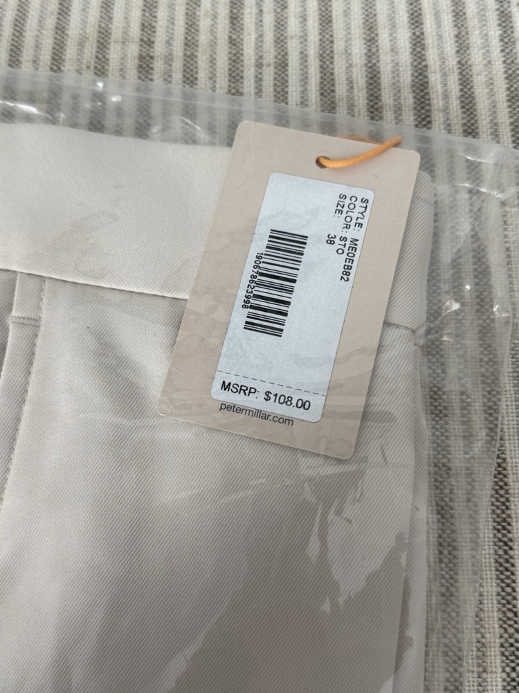 Peter Millar Salem Performance Short, 38” Stone $108