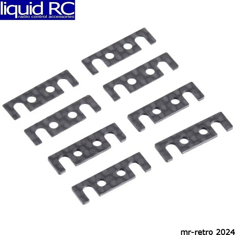 Associated 31630 Arm Mount Shims inner graphite