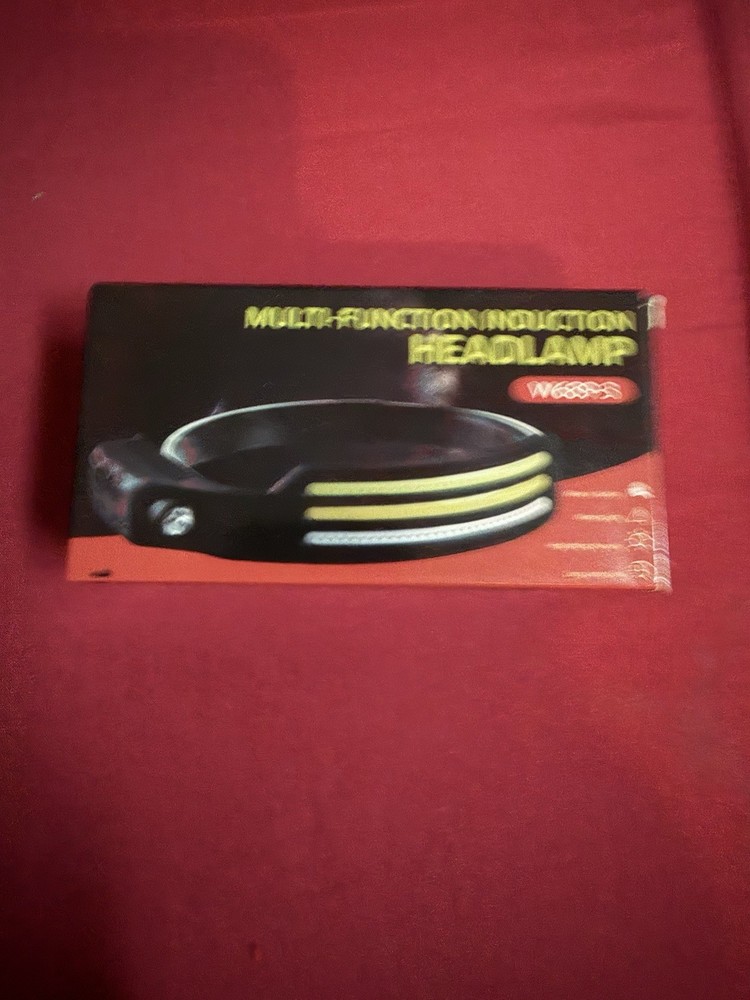Multi Function Induction Headlamp Portable W689-1, LED, Long Lasting, New In Box