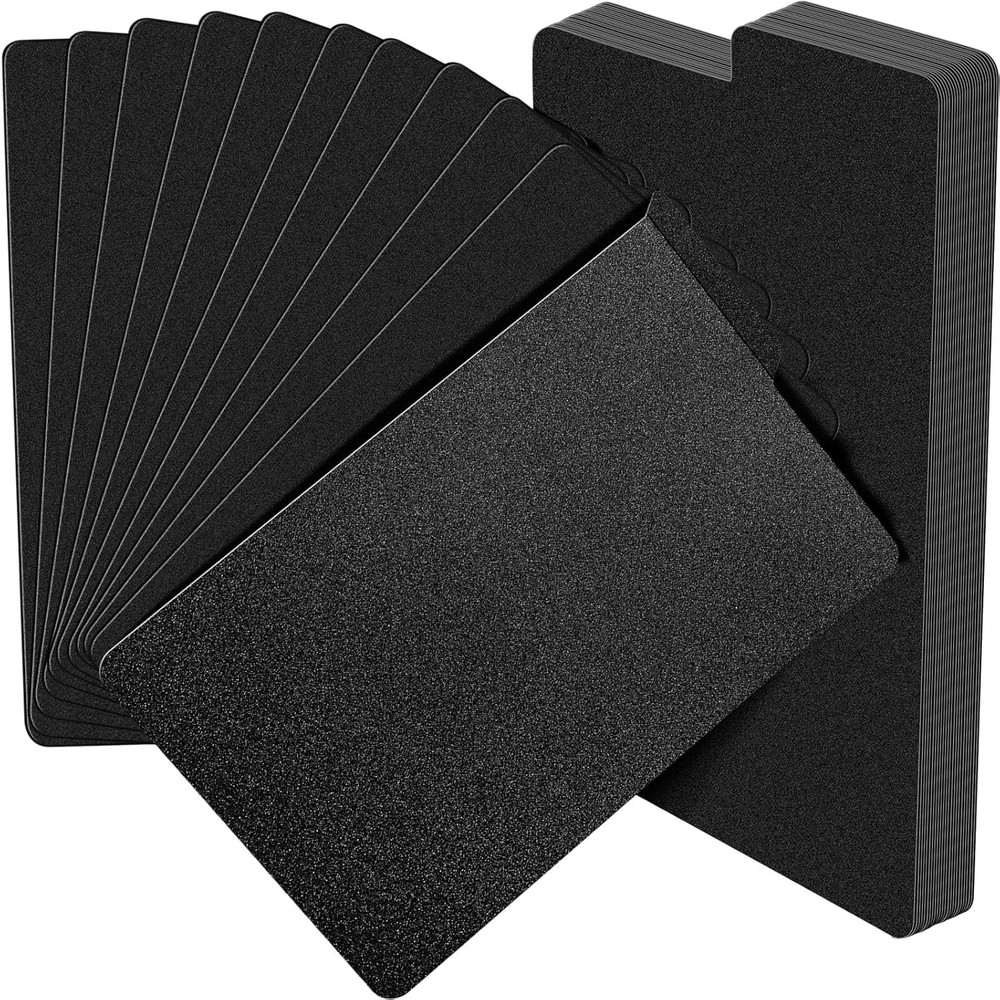 Comic Book Divider Boards 30 Sheets Black