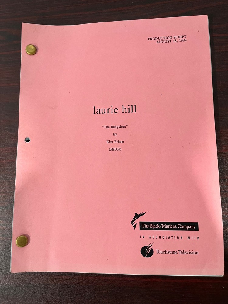 Laurie Hill script Ellen DeGeneres