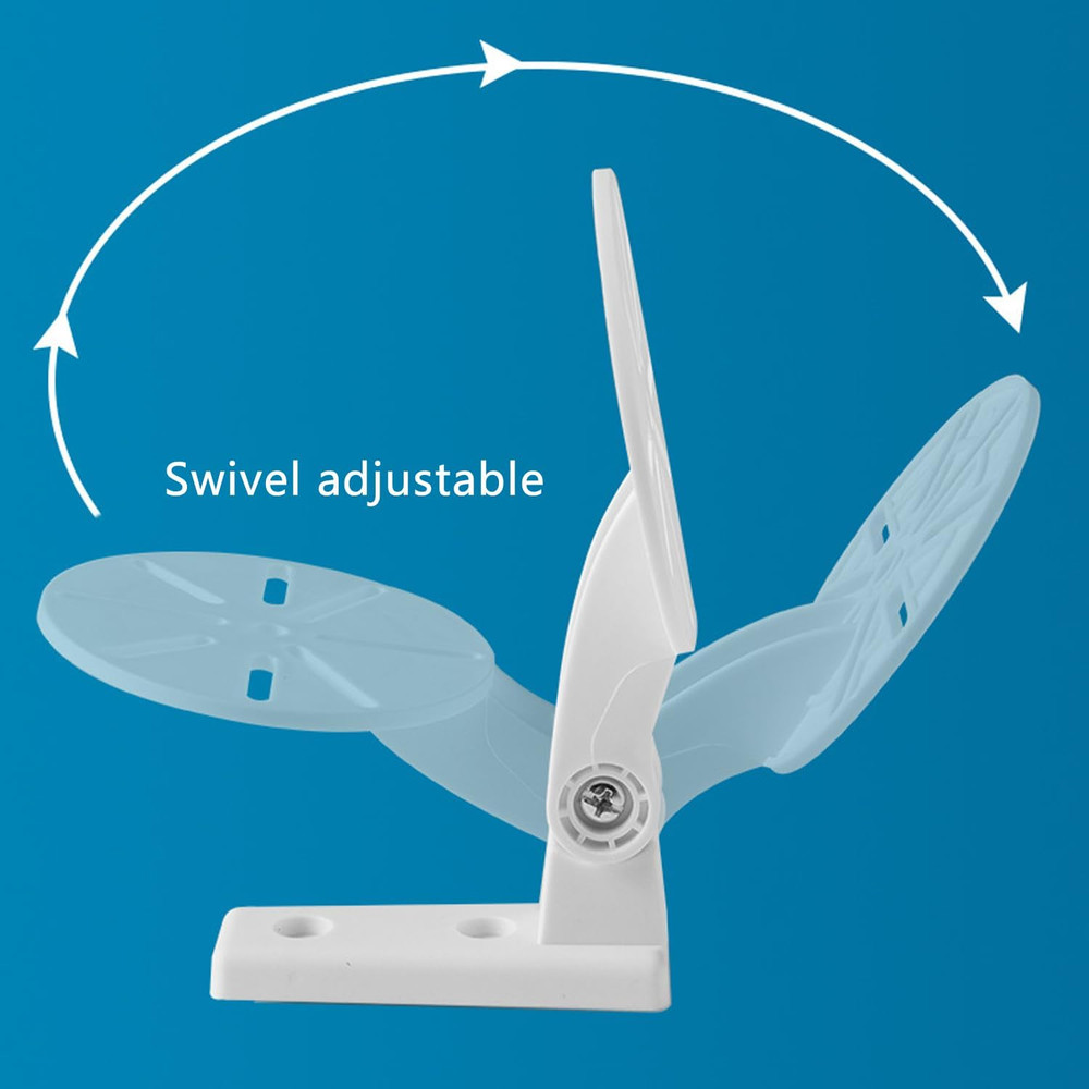 2 Pack Home Security Camera Bracket Wall Mount Holder Dome Camera Ceiling Adhesi