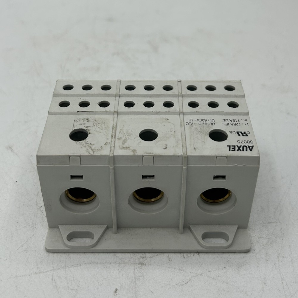 Altech Corp 38075 Power Distribution Block, 115 Amps, 3 Input, 18 Output