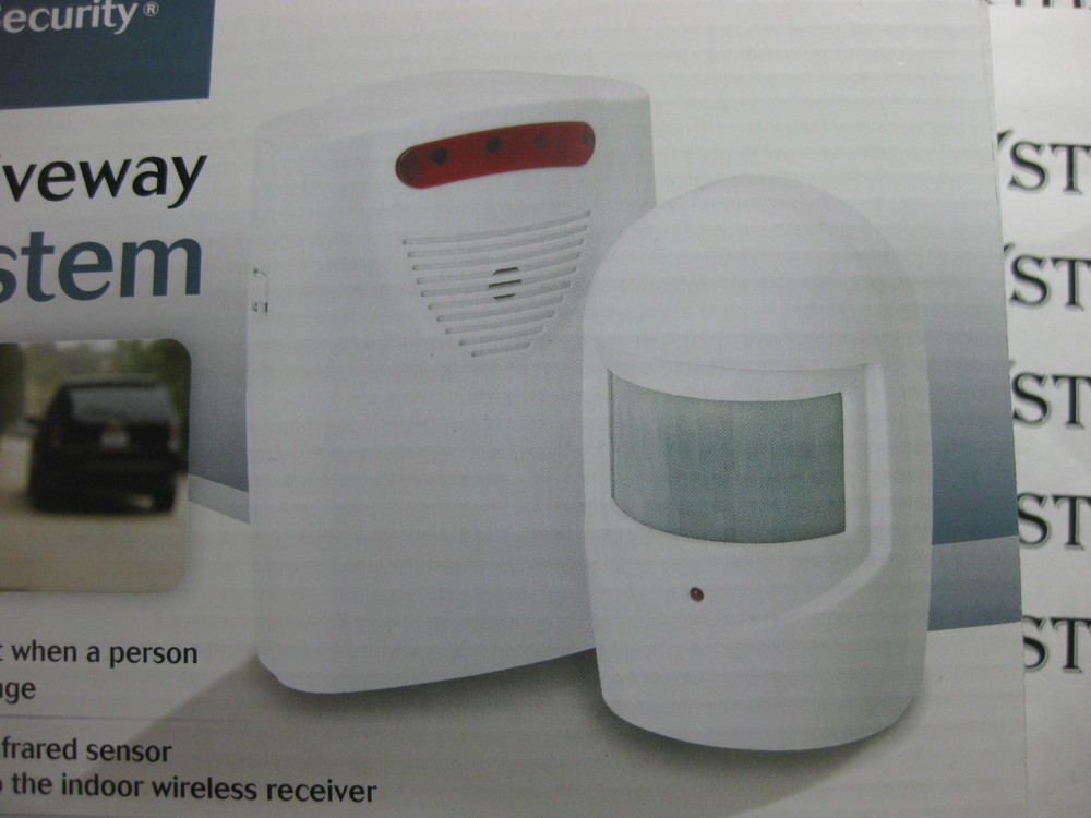 NEW NIB BUNKER HILL SECURITY Driveway Alert System, Wireless easy installation
