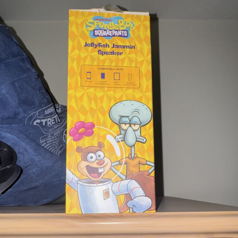 Nickelodeon SpongeBob Jellyfish Jammin' Bluetooth Speaker Color Changing LED