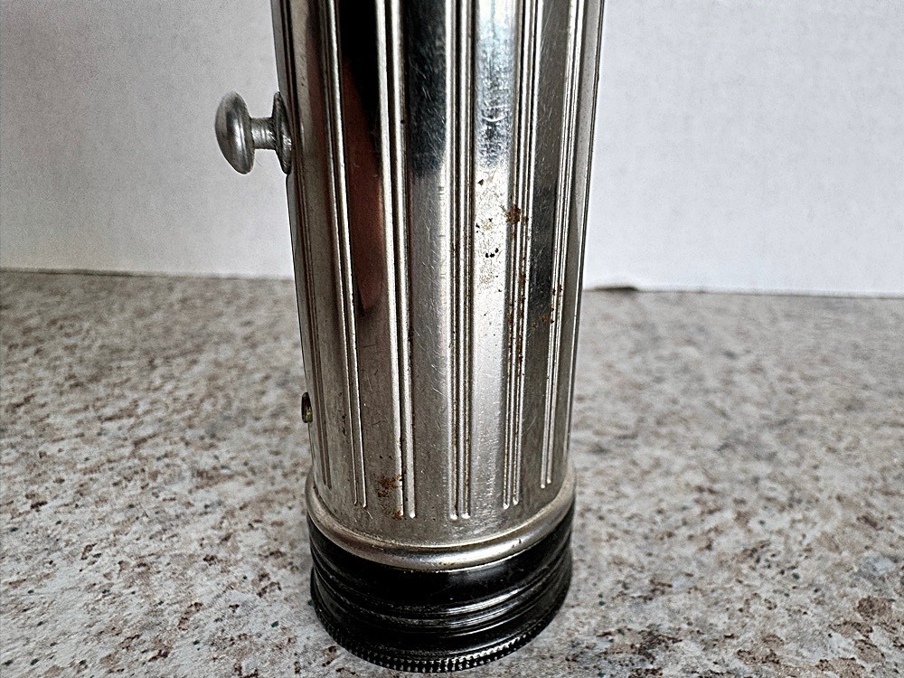 Vintage German WW II Era Daimon Focus Flashlight