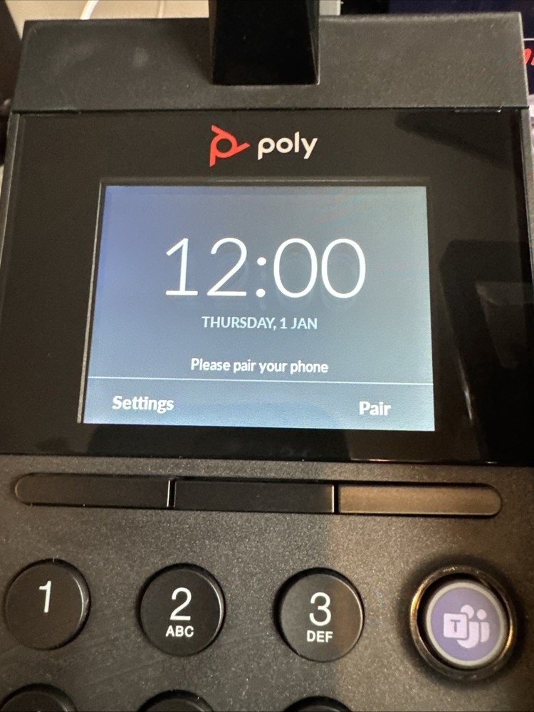 Original Poly Plantronics Elara 60 WS - Base With Original AC Adapter