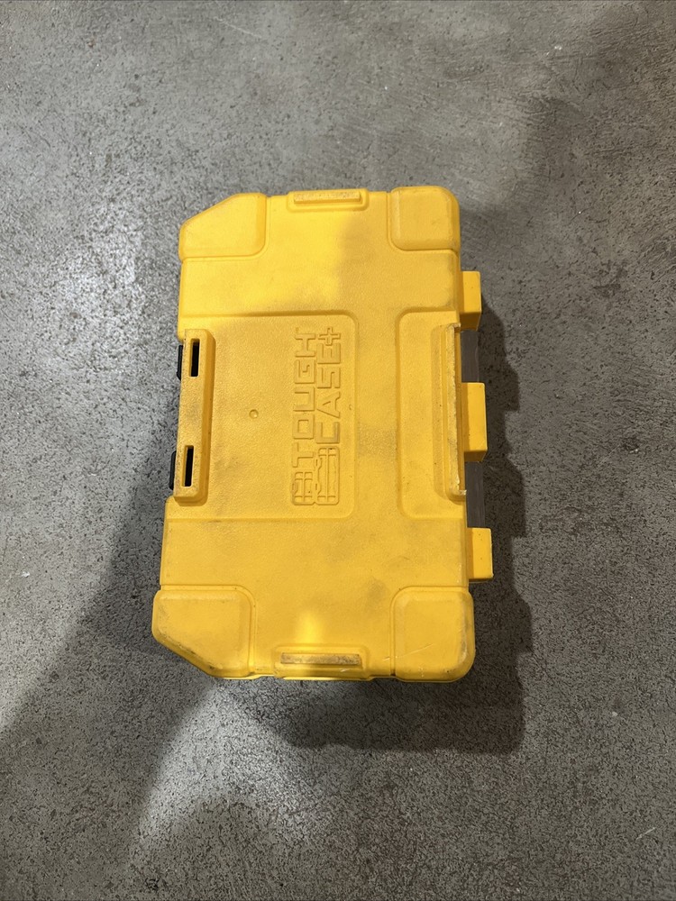 DEWALT TOUGH CASE SM BIT TIP STORAGE ORGANIZER STACKABLE INTERLOCKING EMPTY