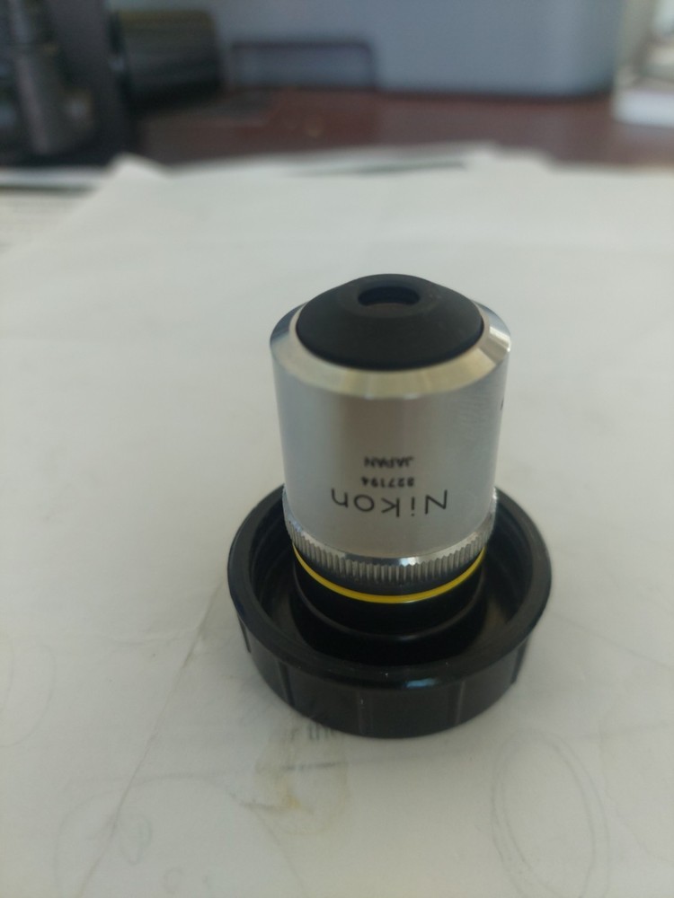 Nikon Mplan 10X Reflected light brightfield 210 objective, .25 NA